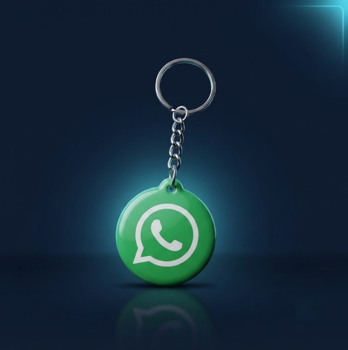 Llavero NFC WhatsApp