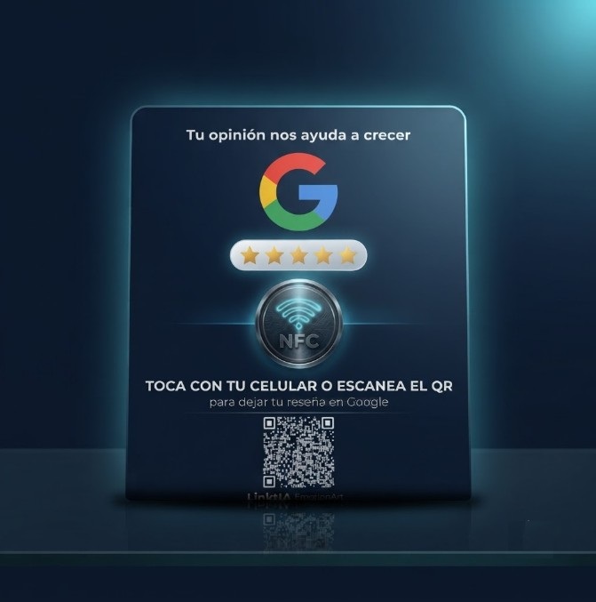Soportes de Proximidad NFC de Reseñas de Google