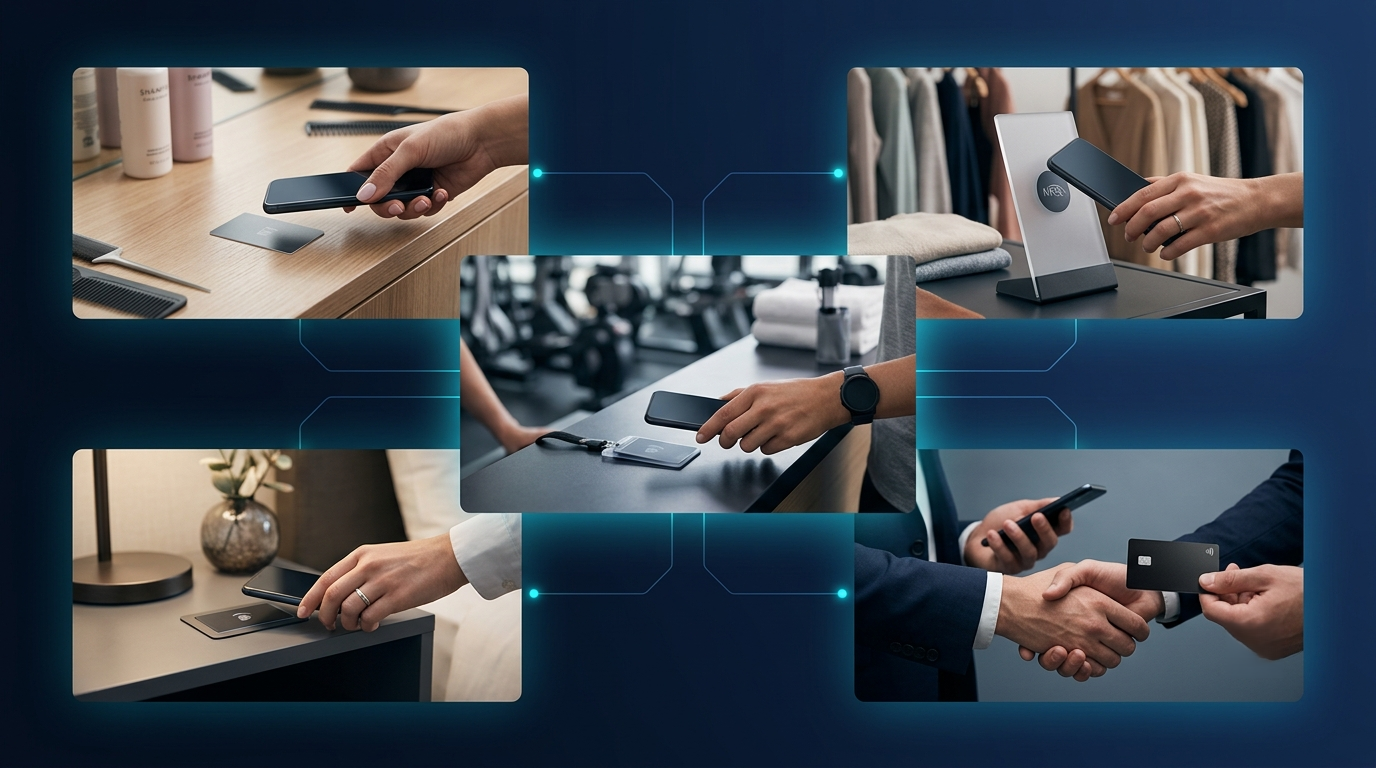 Soportes NFC para negocios: 8 tipos de emprendimientos que ya los están usando