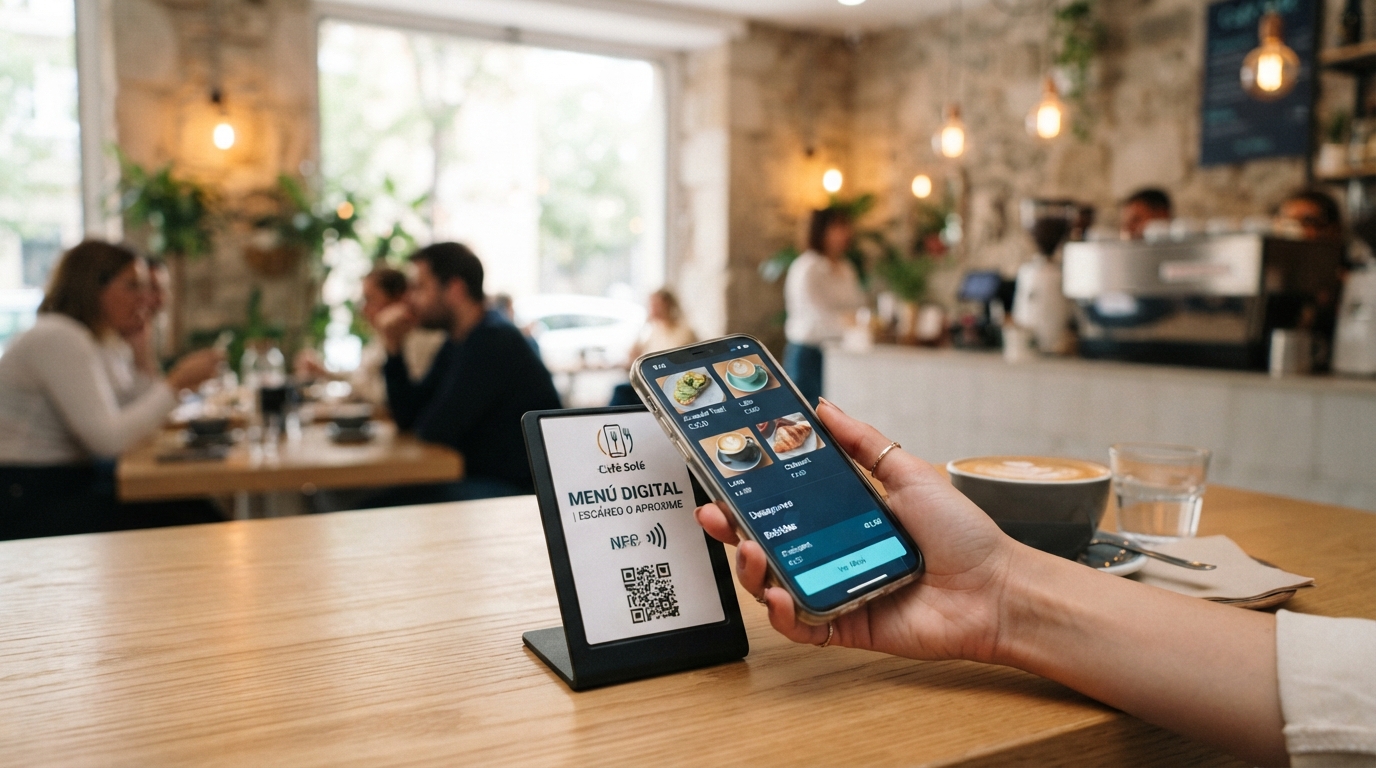 Soportes de proximidad NFC personalizados: la base de tu menú digital y tus enlaces con LinksIA