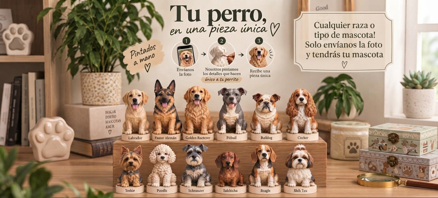 Tu mascota personalizada en impresión 3D: un recuerdo único hecho a mano