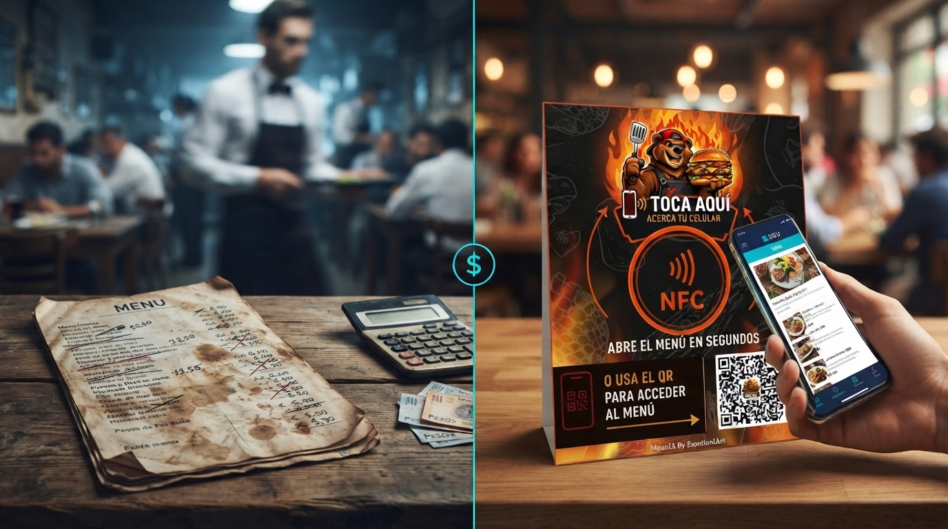 Cuánto le cuesta a tu restaurante NO tener un menú digital (los números que nadie te dice)