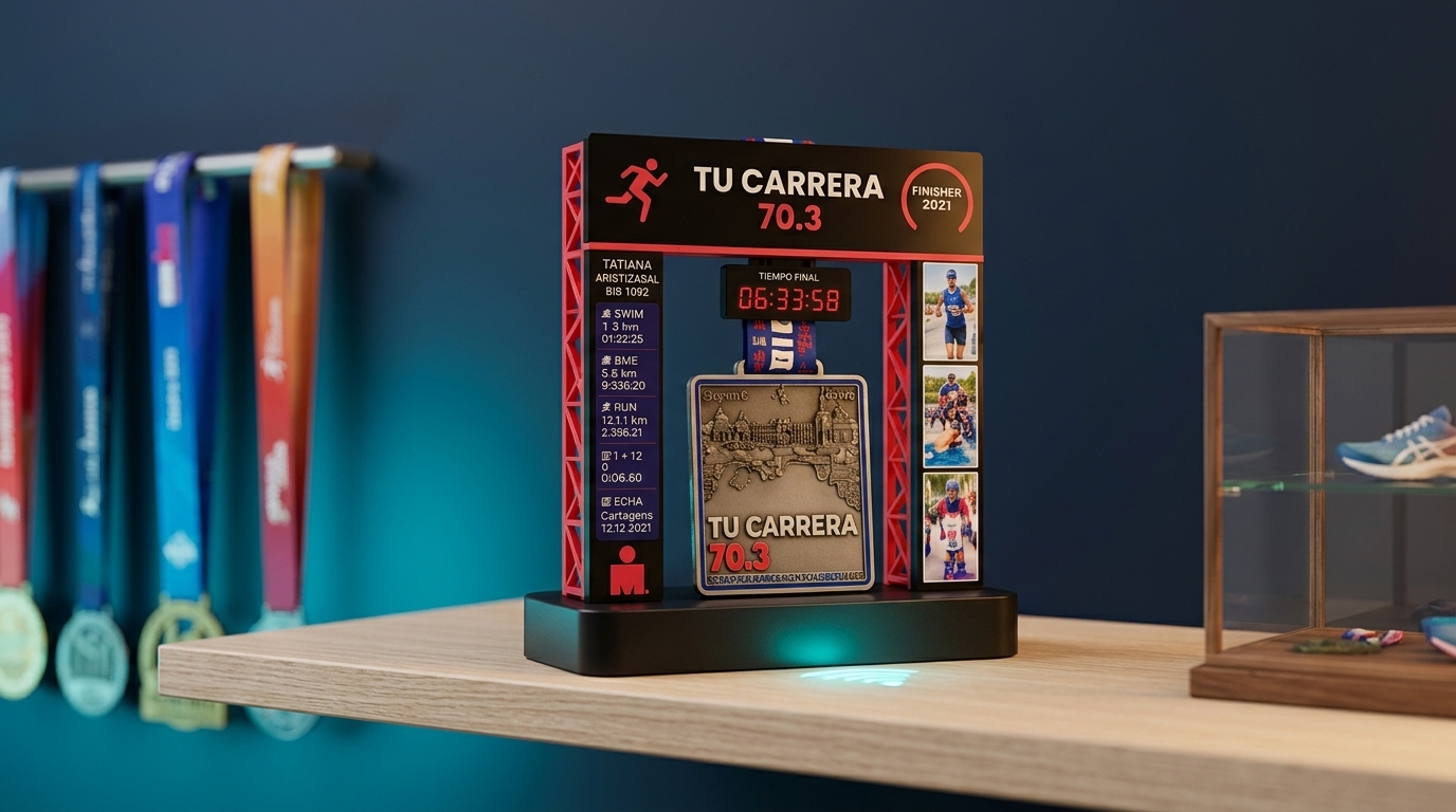 Portamedallas personalizado: 5 formas de exhibir tus medallas de carrera (y cuál elegir)