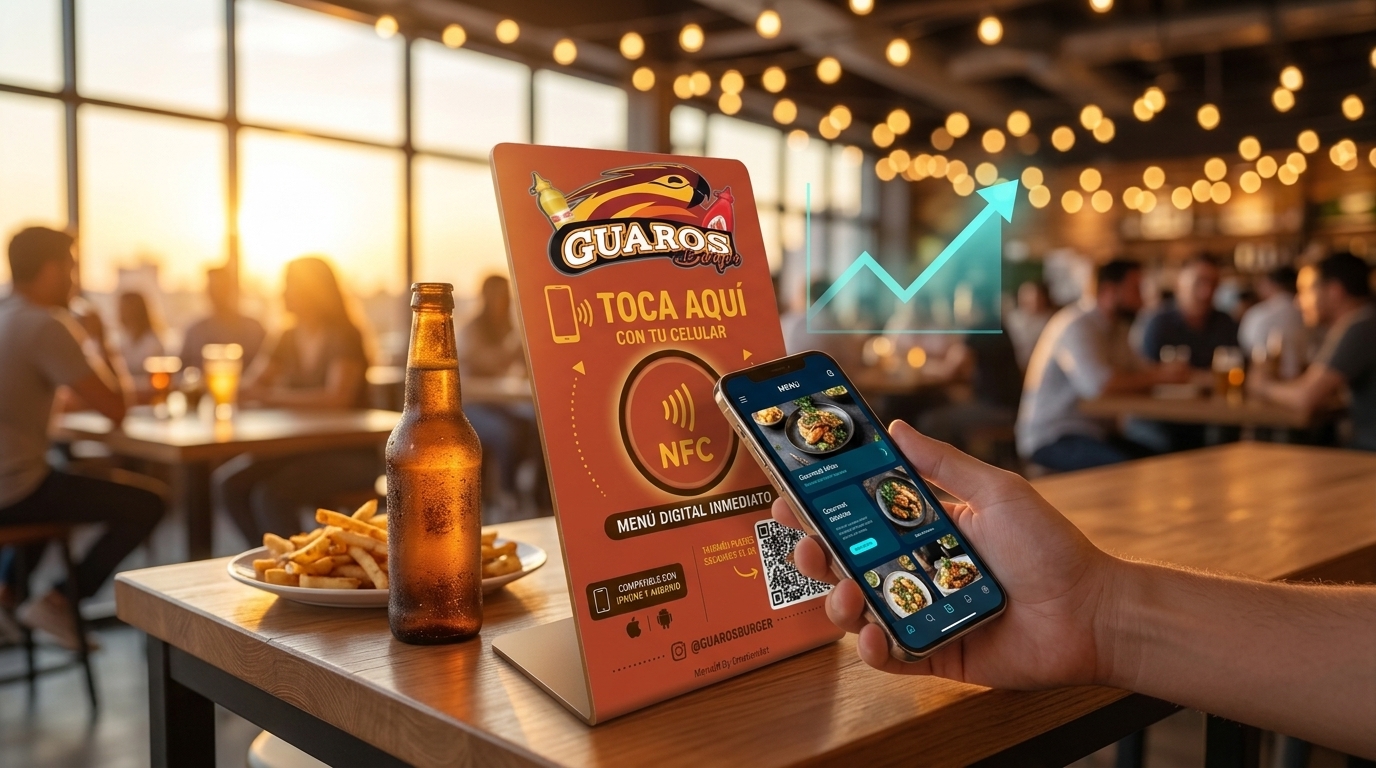 Por qué en 2026 el menú QR/NFC ya no es opcional para tu restaurante