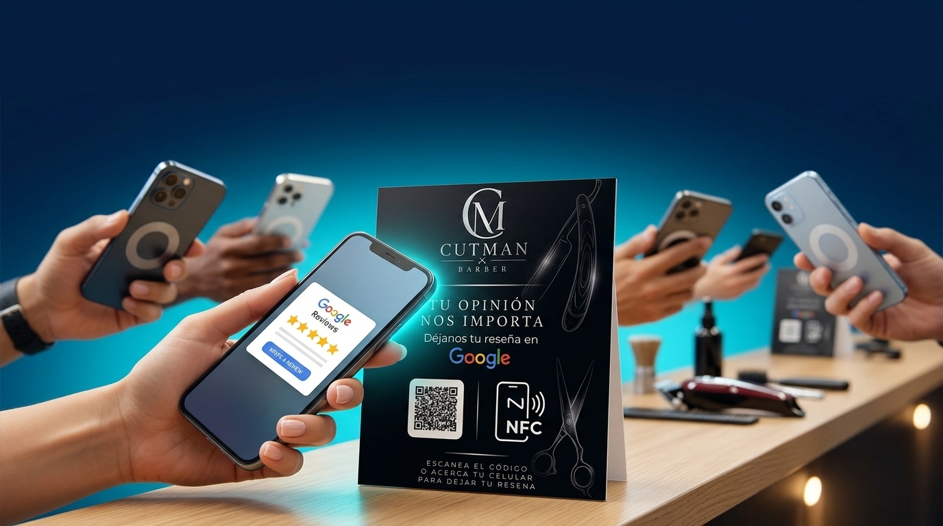 9 de cada 10 celulares ya tienen NFC: tu negocio necesita su soporte de reseñas ahora